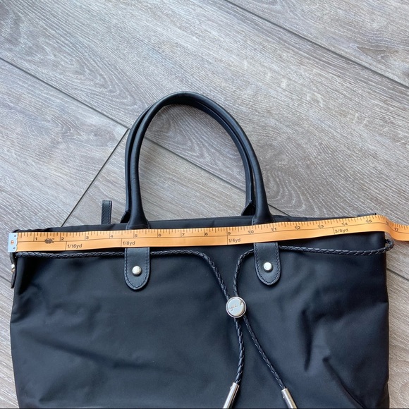 Agnes B Nylon Handbag Tote - Picture 13 of 15